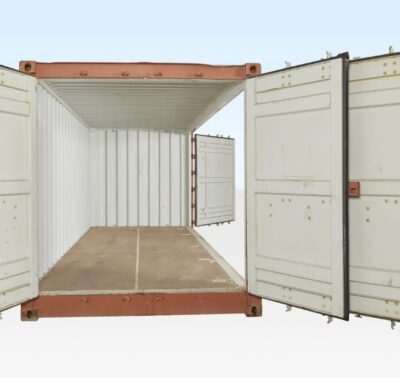 20FT SHIPPING CONTAINER RED