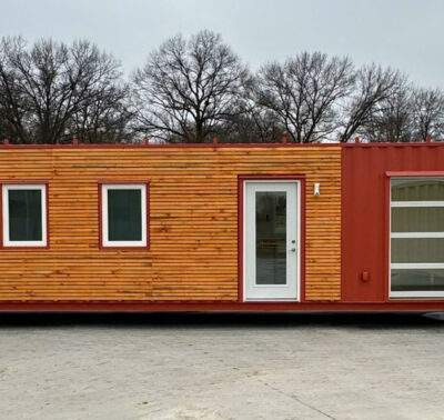 40FT HOME CONTAINER RED