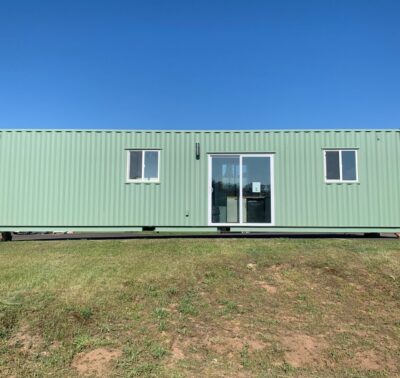 40FT HOME CONTAINER WITH A CAR PARK