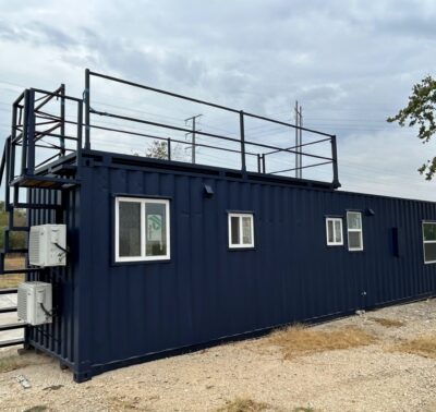 40FT HOME CONTAINER WITH A ROOF TOP