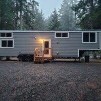 40FT HOME ON WHEEL GRAY