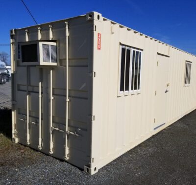 40FT OFFICE WITH 2 MAN DOOR CONTAINER