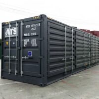 40FT SHIPPING CONTAINER (black)