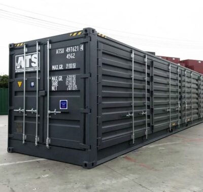 40FT SHIPPING CONTAINER (black)