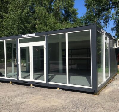 DOUBLE 30FT GLASS CONTAINER
