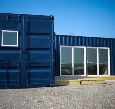 L shape 40ft home